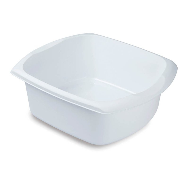 Addis Rectangular Washing Up Bowl White 9.5L | Selectric