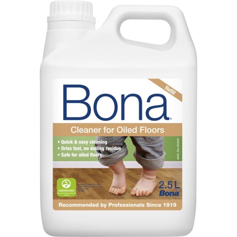 Bona 2.5L Refill Bottle - Oiled Floor Cleaner | Selectric